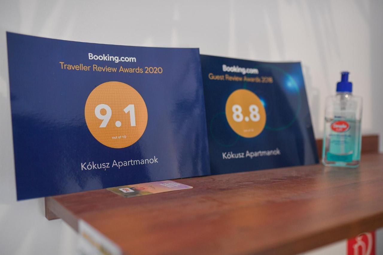 אגר Kokusz Apartmanok מראה חיצוני תמונה